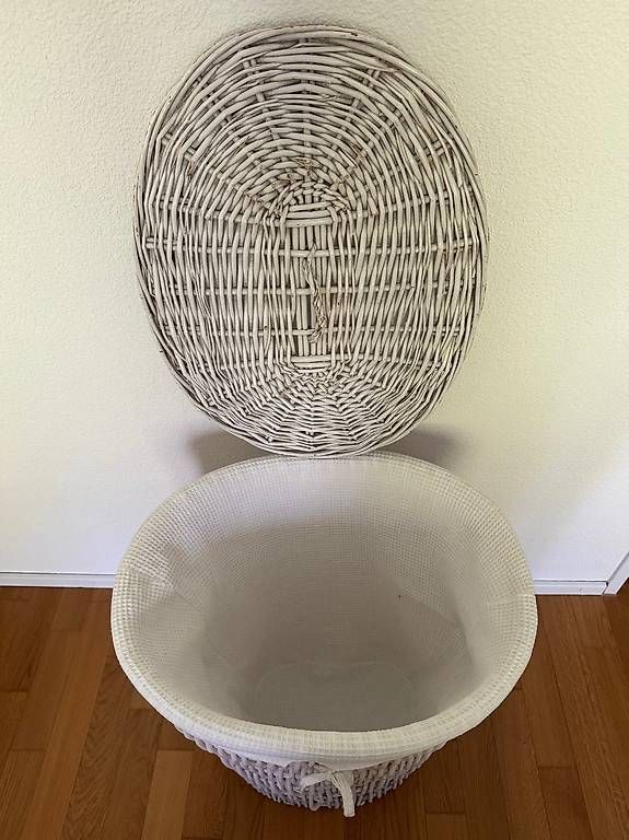 Cesti per biancheria: Wäschekorb "Rattan Optik" gebraucht – Usato da Wädenswil venduto da Dada93 1