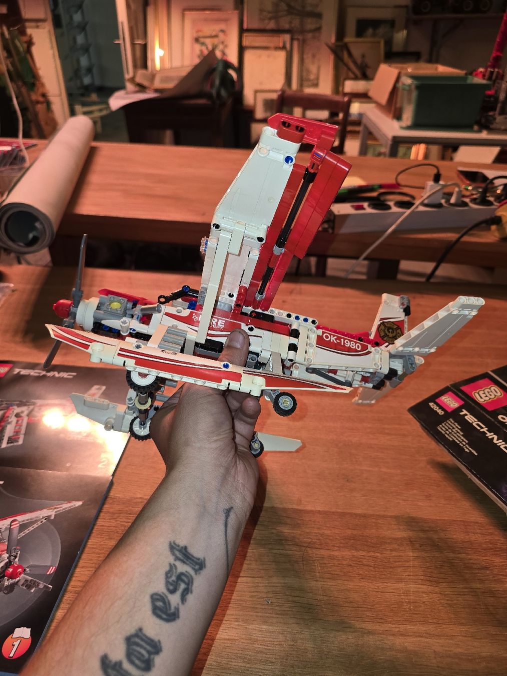 Technics Kit di costruzioni: LEGO Technic Löschflugzeug 42040 unbespielt – Usato da Wienacht-Tobel venduto da max_92rg 2