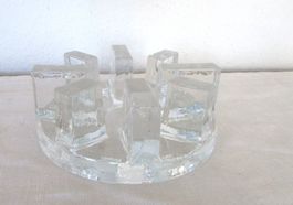Plattenwärmer, vermutlich Hergiswiler-Glas