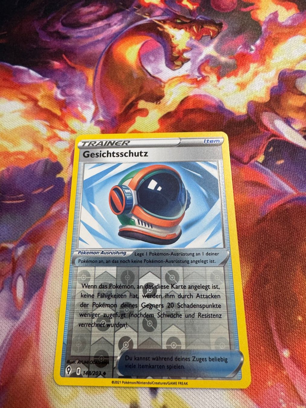 Pokémon Carte collezionabili: Gesichtsschutz (EVS 148) / Reverse Holo / Drachenwandel – Nuovo (secondo la descrizione) da Bülach venduto da CherryBlu