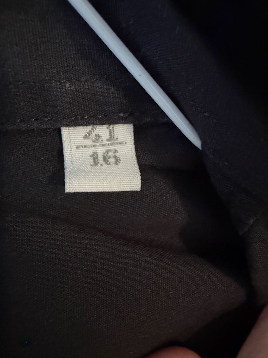 Camicie: Camicia uomo GREY DANIELE ALESSANDRINI taglia 41 nera – Usato da Lugano venduto da can_xdd8 4