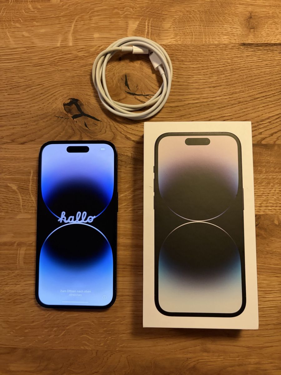Apple Portables: iPhone 14 Pro, 128 GB, Schwarz – D'occasion à Basel par Zinkzonk