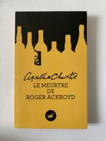 Livre Agatha Christie Le Meurtre de Roger Ackroyd bon état