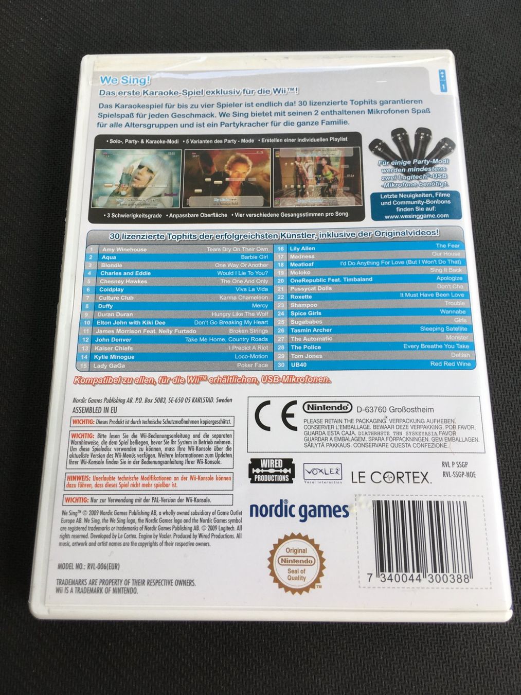 Nintendo Spiele: We Sing - Nintendo Wii – Gebraucht aus St.Gallen von sjosjo 1