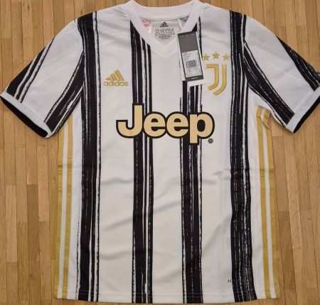 Maillot Domicile Juventus 2020/21 - Taille M - Adidas - Occasion En Bon état - Manches Courtes