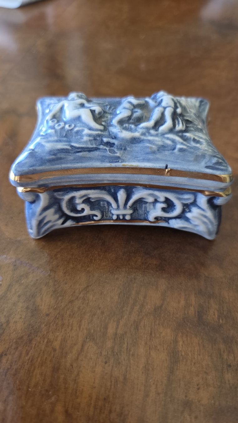 Barattoli: Vintage R. Capodimonte Schmuckdose – Usato da Kreuzlingen venduto da MeinKleinesAtelier 3