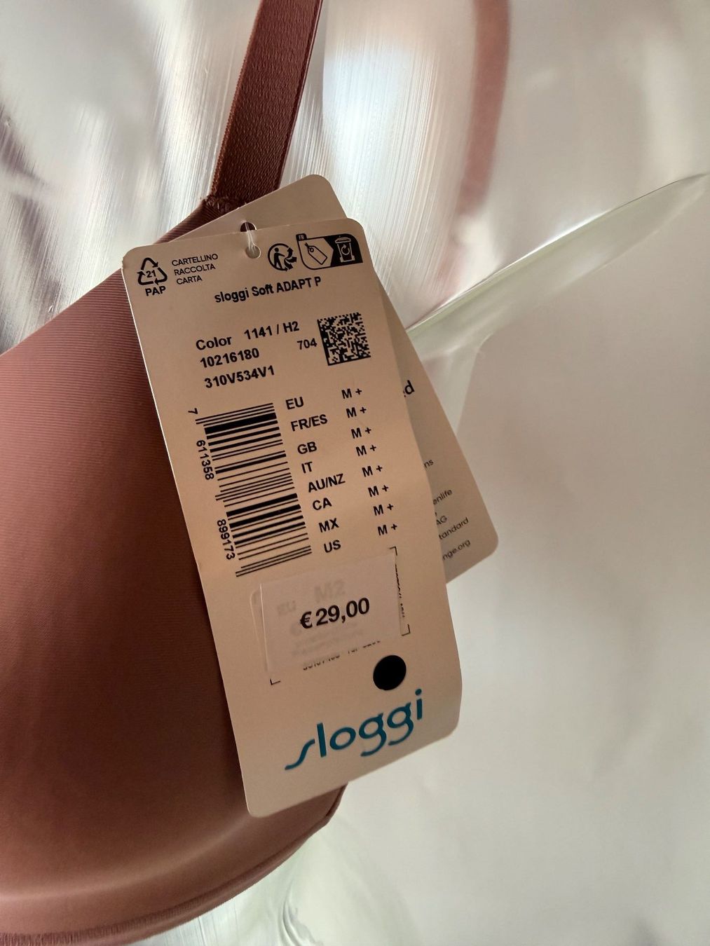 Sloggi Autres dessous: SLOGGI, Soft-BH ADAPT, Grösse M +, Farbe Altrosa – Neuf avec emballage d'origine à Rudolfstetten par gst_g7xl 1