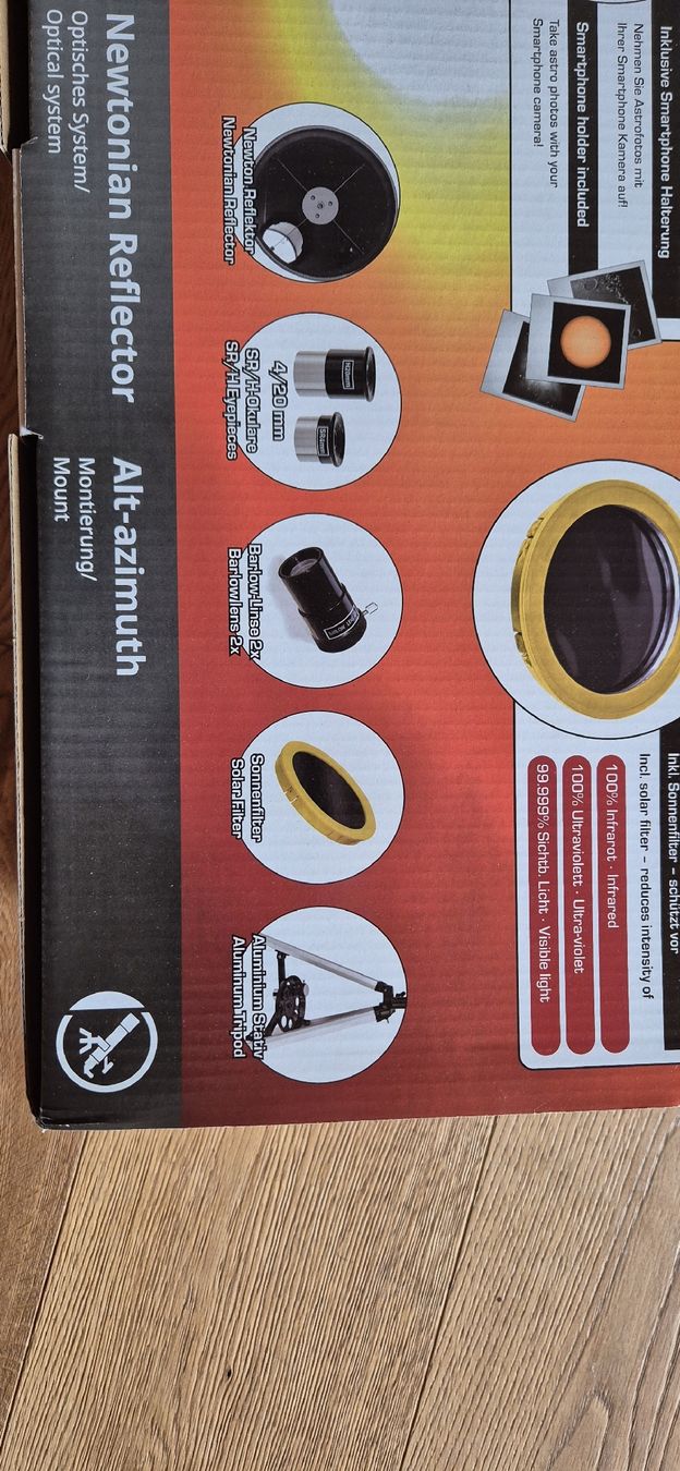 Teleskope: Bresser Solarix 76/350 Reflektor Teleskop – Gebraucht aus Necker von aggro94 5