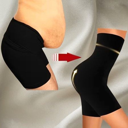 🖤High-Waist Shapewear Shorts–Bauchkontrolle & Po-Lifting,M✨