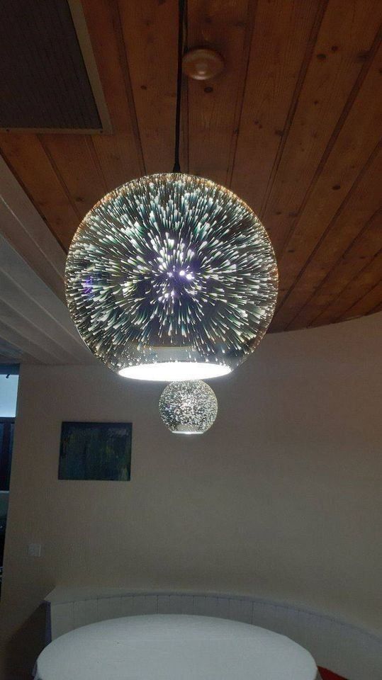 Lampadari & plafoniere: HÄNGELAMPE 3D GLAS GOLD E27 – Nuovo e nell'imballaggio originale da Altendorf venduto da Anddus-light 2