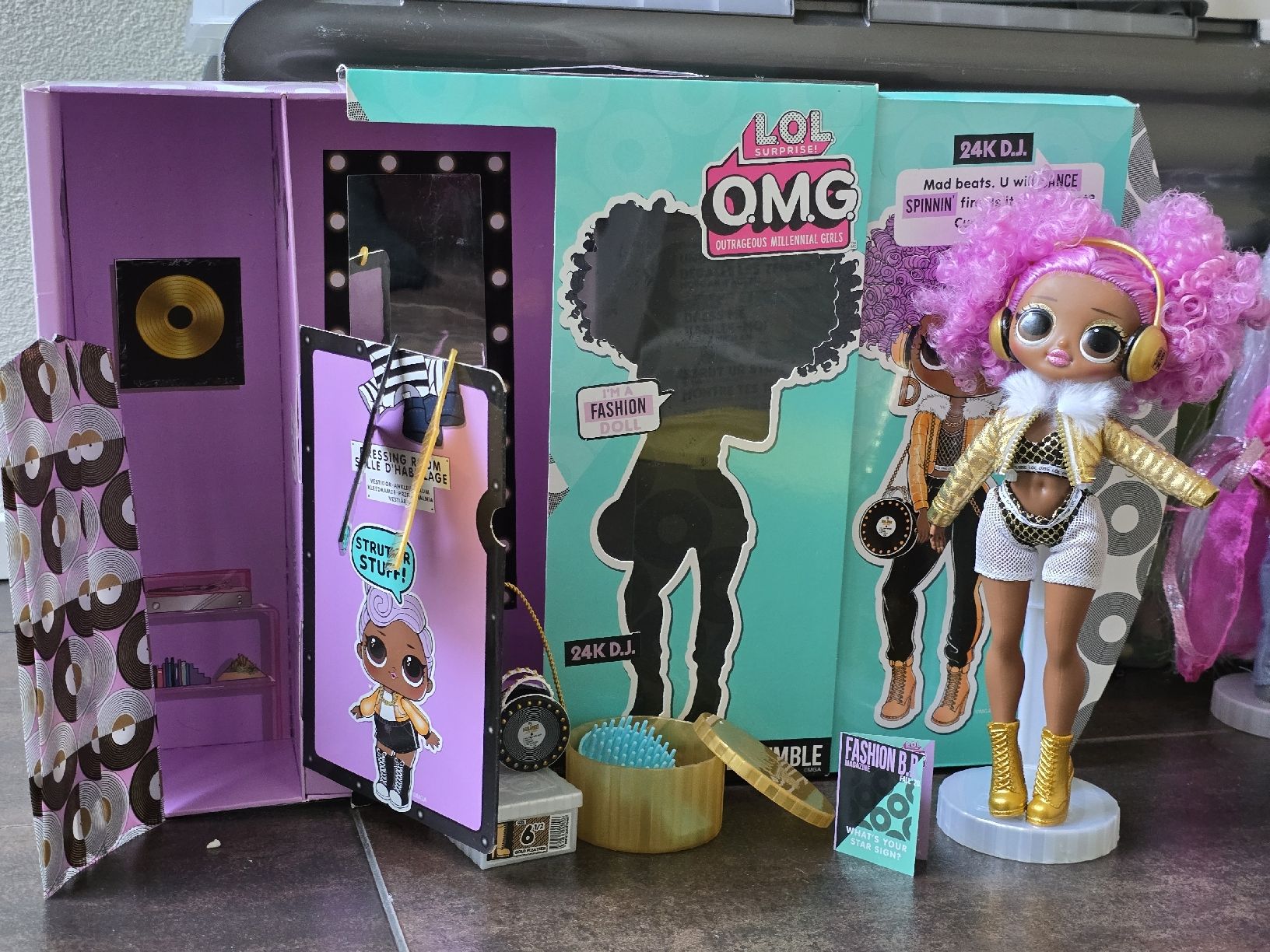 MGA Puppen: L.O.L. Surprise OMG 24k DJ – Gebraucht aus Suhr von Ptriple6