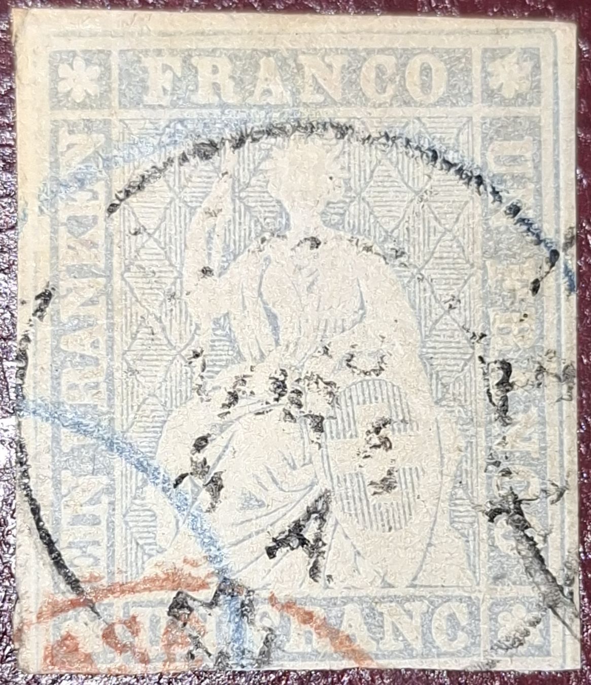 Tous les timbres: Strubel Nr. 27D Kat. 1300.-  – D'occasion à Balgach par SIMEON27