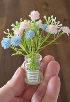 Blumen mit Vase für Puppenhaus/Puppenstube