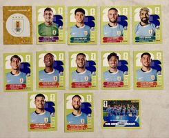 Panini WM 2026!!! Uruguay!!! 13 verschiedene Stickers!!!
