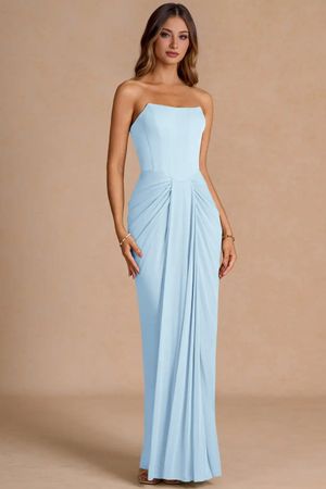 Azazie Atelier Anais Kleid – Himmelblau – Grösse 36 – Neu