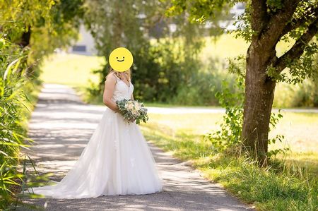Elegantes Hochzeitskleid in top Zustand