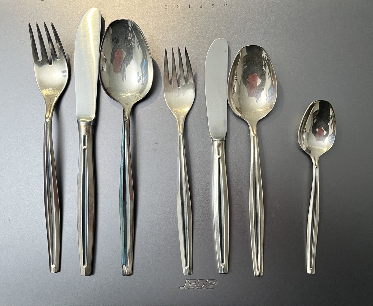 Set di posate: WELLNER PATENT 90 45  Silber Essbesteck – Usato da Zollikofen venduto da Matoubaby1
