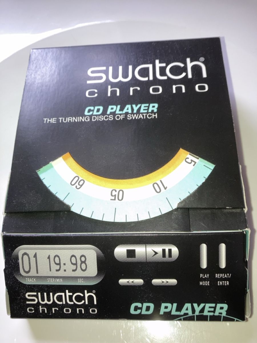 Swatch Orologi: Swatch Chrono CD-SPIELER neu – Nuovo e nell'imballaggio originale da Wetzikon ZH venduto da Kohle3 3