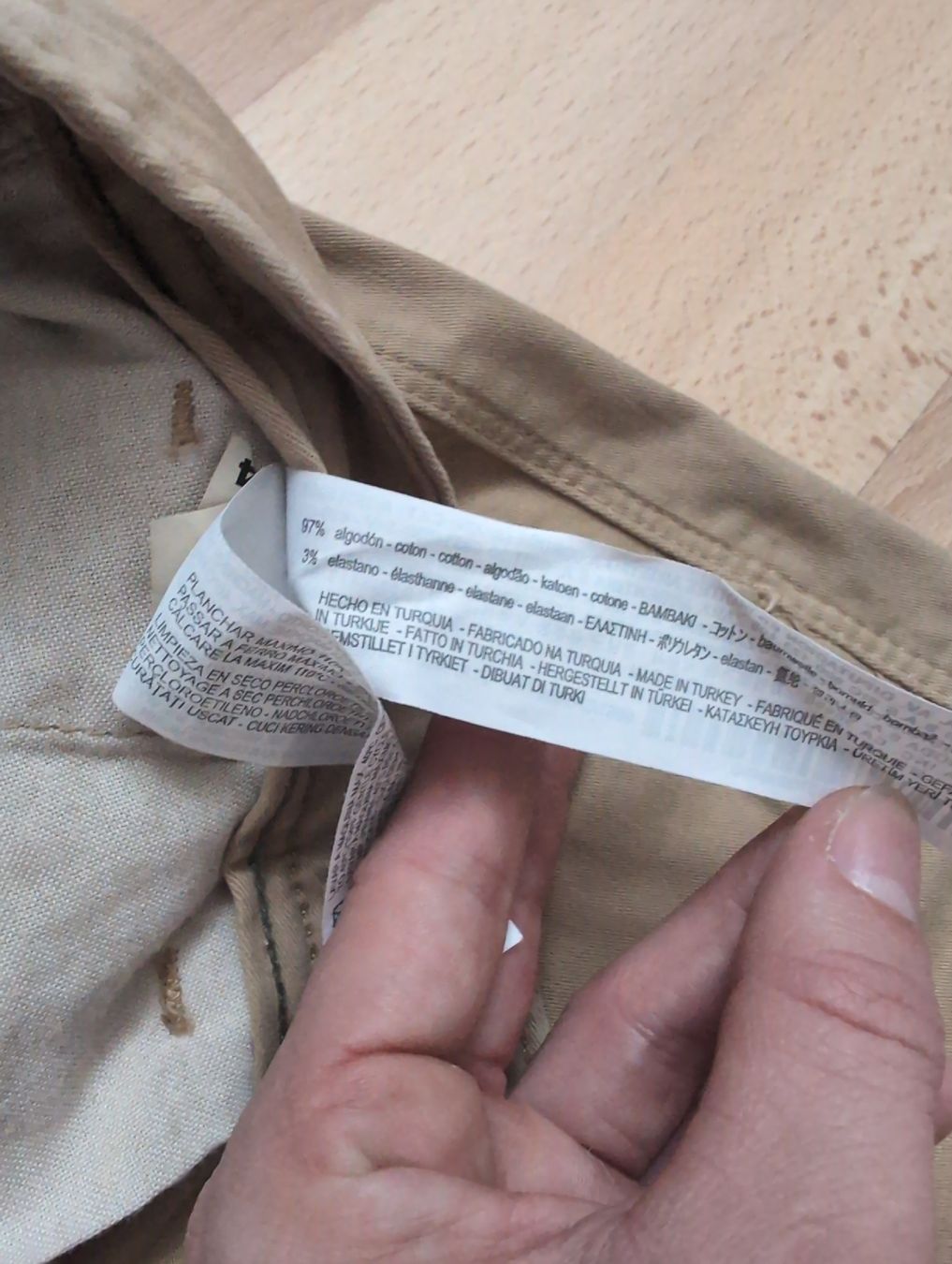Zara Pantaloni: Zara Man  Hose Beige Gr. 40 - Basic collection – Usato da Unterägeri venduto da Fiobi 3