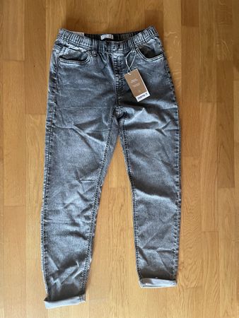 Name it Jeans Sweat Denim Grau Gr. 164 mit Etikett!