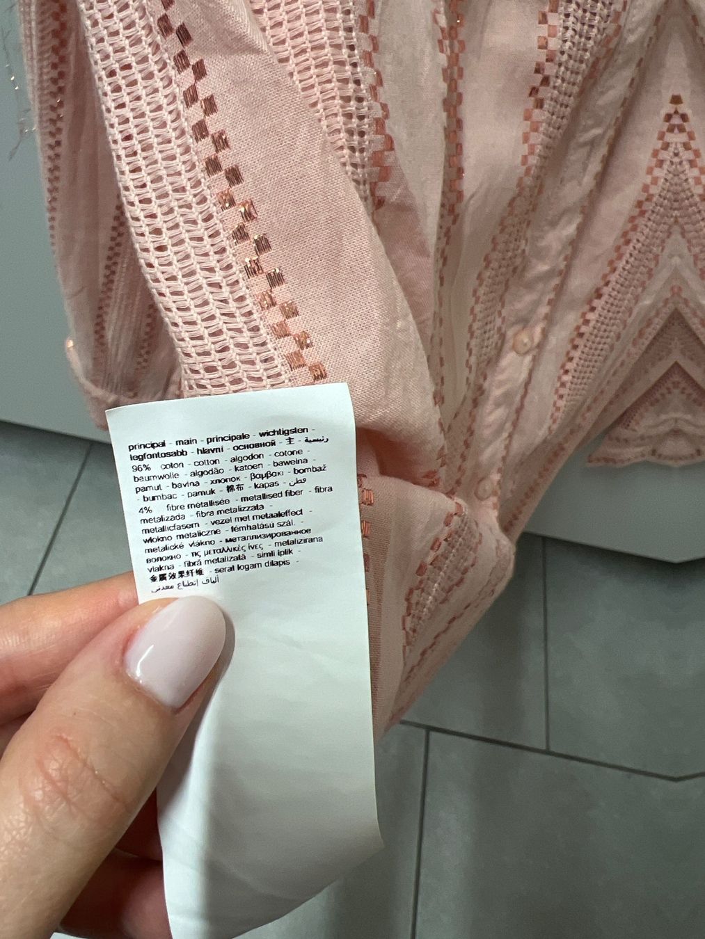Promod Camicette: Blouse PROMOD Pink & Rosegold CH 34 – Usato da Horgen venduto da linuxrp 5