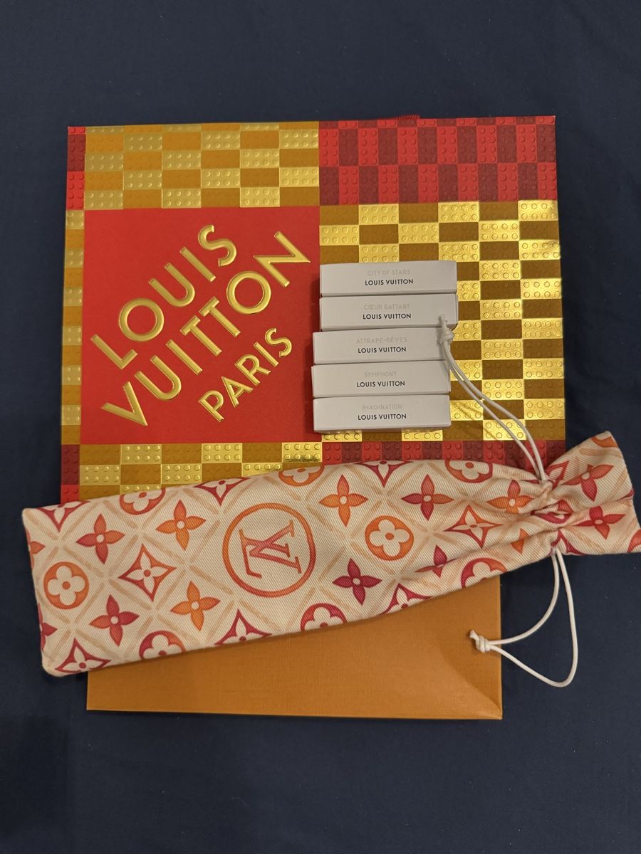 Louis Vuitton Profumi & Eau de Toilette: Louis Vuitton Fächer & Parfümchen – Nuovo (secondo la descrizione) da Bern venduto da Blueangel6 4