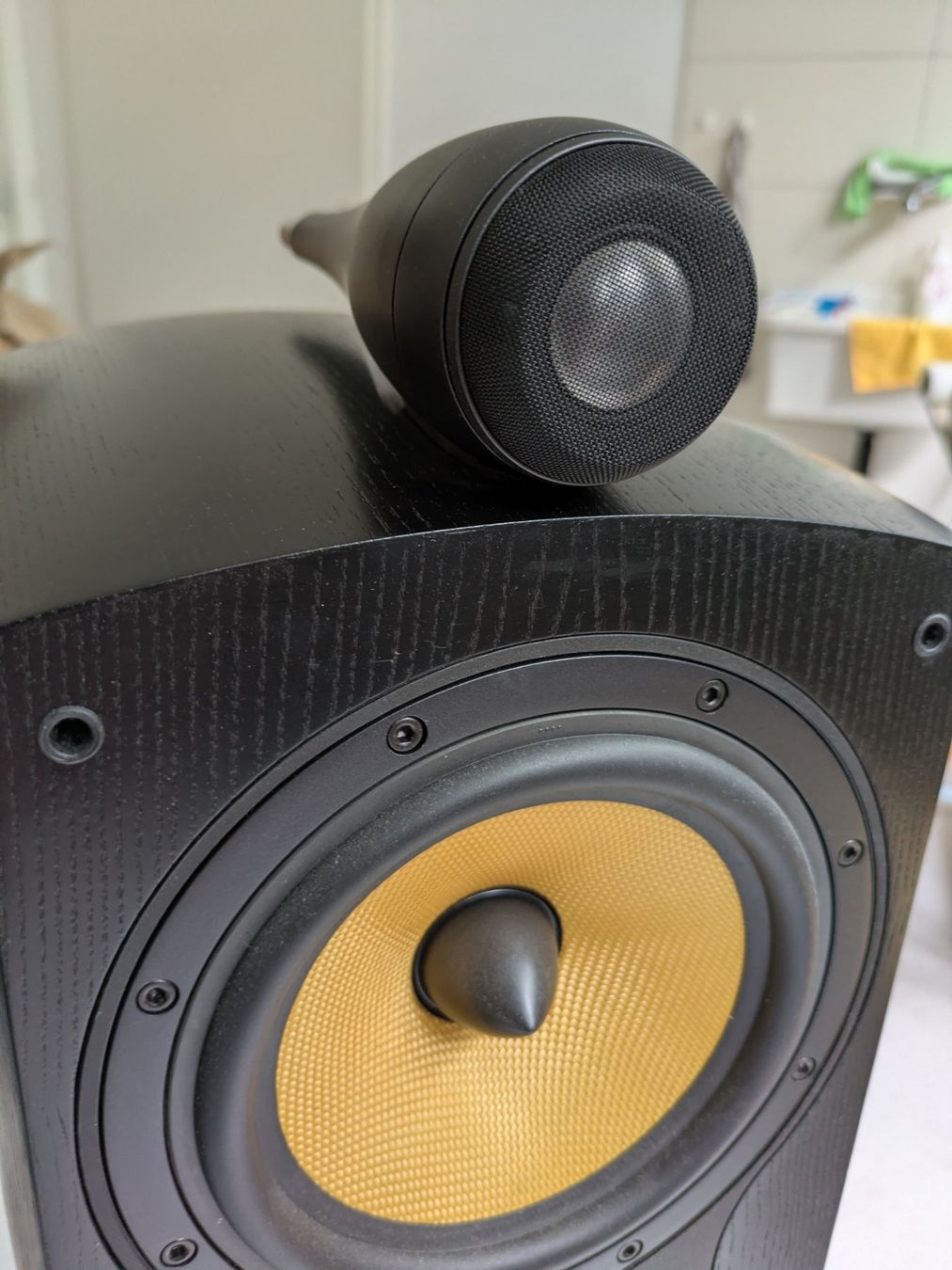 Bowers & Wilkins Casse acustiche: Standlautsprecher B&W 805S - Schwarz – Usato da Baar venduto da Smax4 1