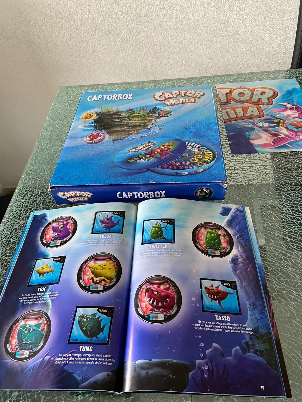 Migros Giochi: Captor Mania Captorbox + Sammelalbum – Nuovo e nell'imballaggio originale da Oftringen venduto da andrax 1