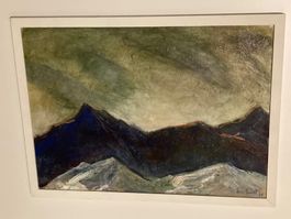 Albert Scabell 1977 (1936-1979) Bern Landschaft signiert