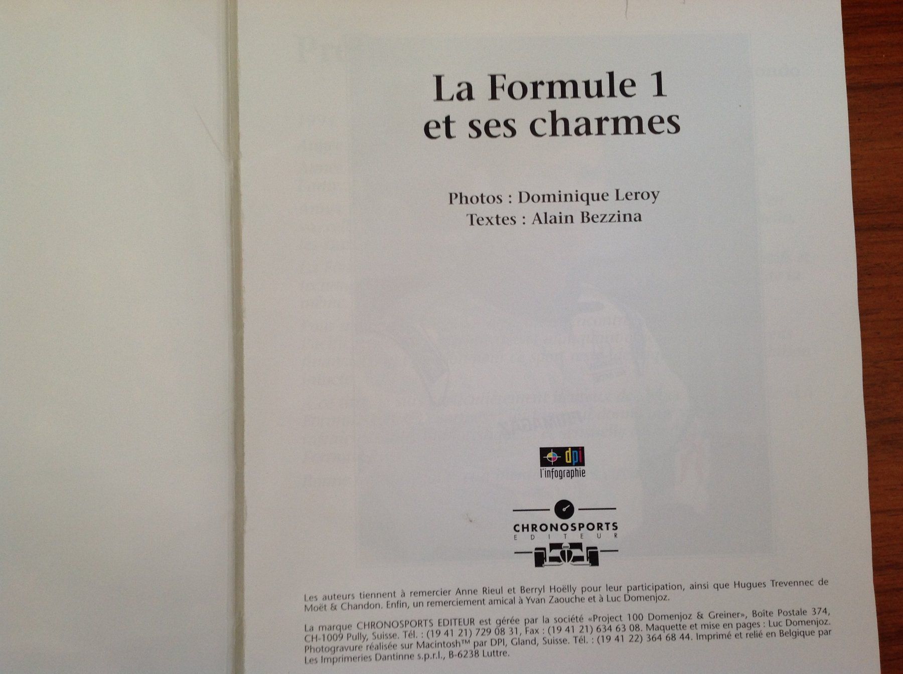 Libri: erotik - La formule 1 et ses charmes – Usato da Vuiteboeuf venduto da broticaire 1