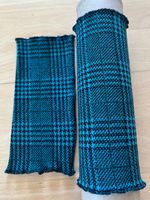 Colora Armstulpen / Mittli / Pulswärmer, Schwarz/Petrol, NEU