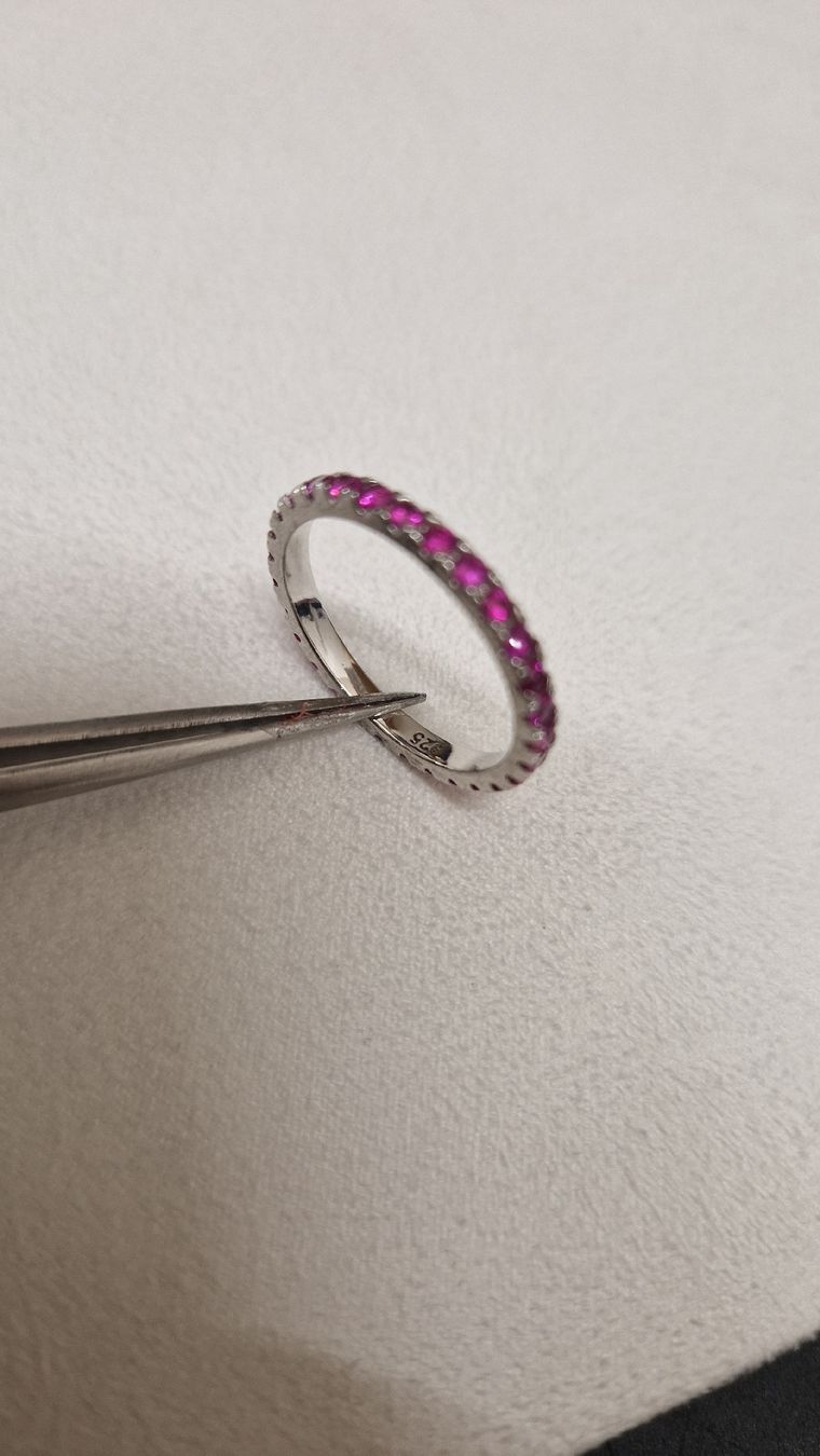 Anelli: Bague pierres roses – Nuovo (secondo la descrizione) da Collombey venduto da Preloveditems 2
