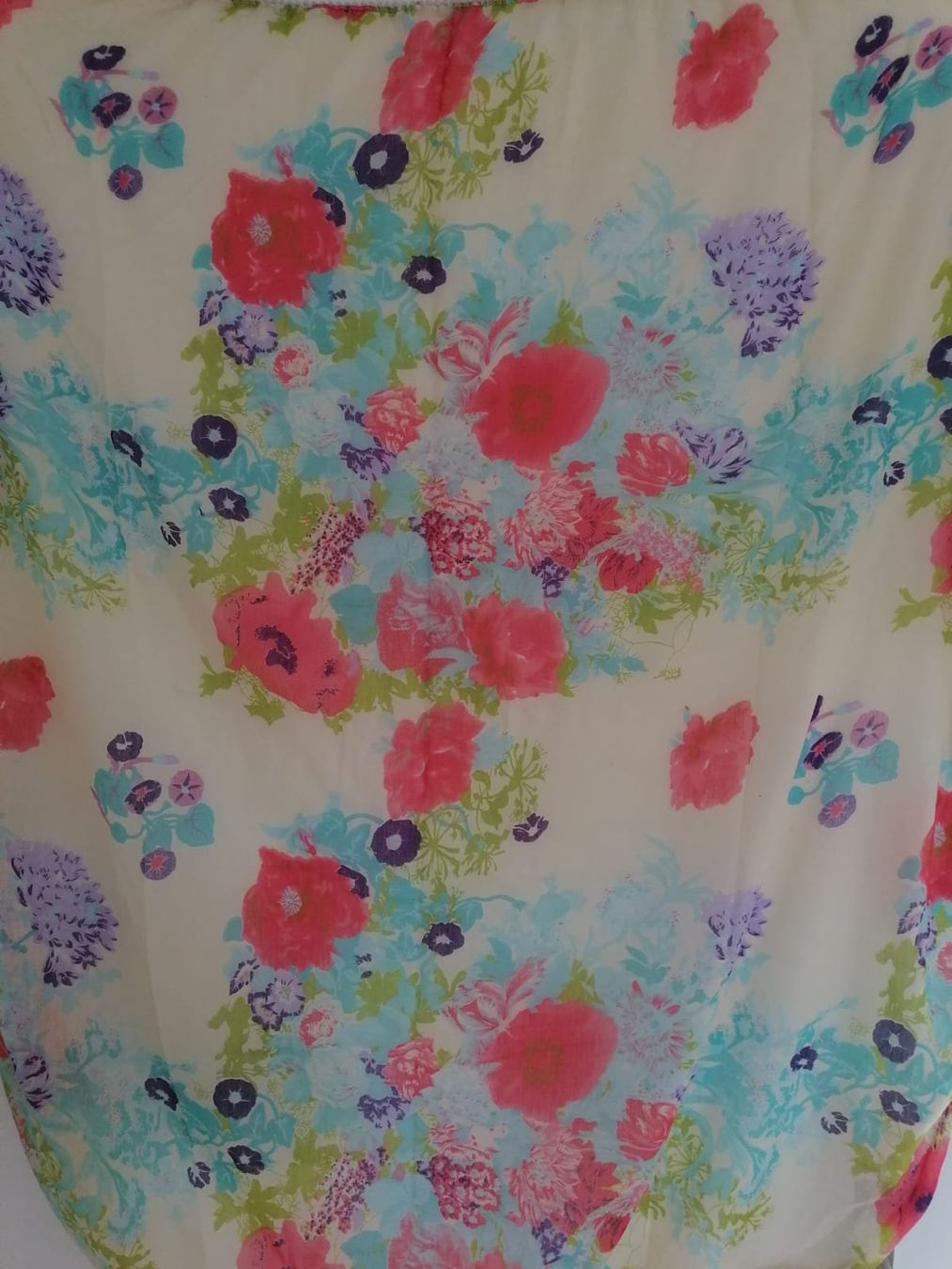 Foulard & Sciarpe: Blumiger Viereck Schal – Usato da Winterthur venduto da Arkadii 1