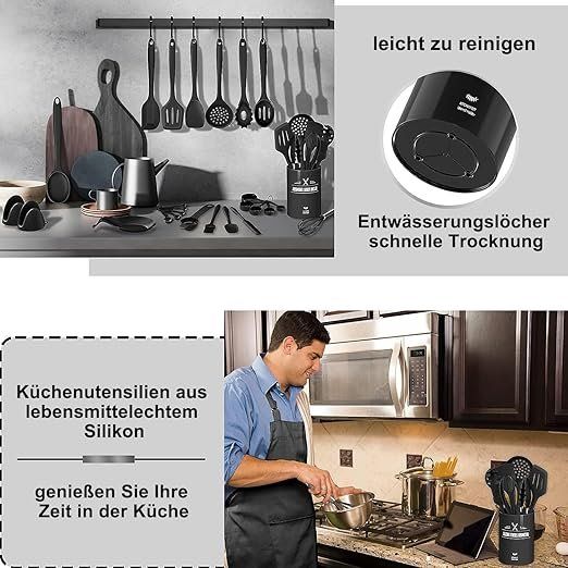 Set di posate: Küchenhelfer Set, 43-teiliges  Kochbesteck Set – Nuovo e nell'imballaggio originale da Oberentfelden venduto da ase_sk8n 6