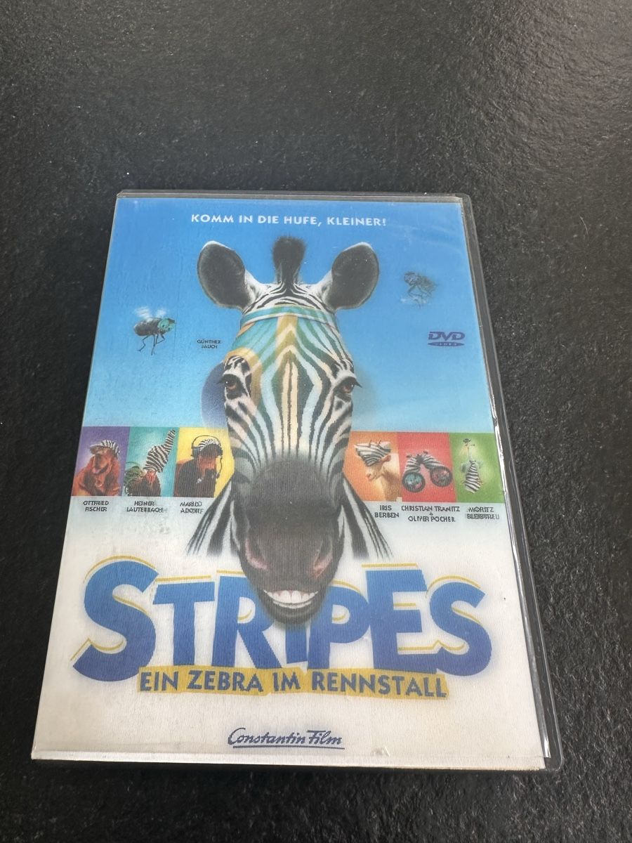 Tutti i DVDs: DVD Stripes - Ein Zebra im Rennstall – Usato da Flüelen venduto da sas_pl7j