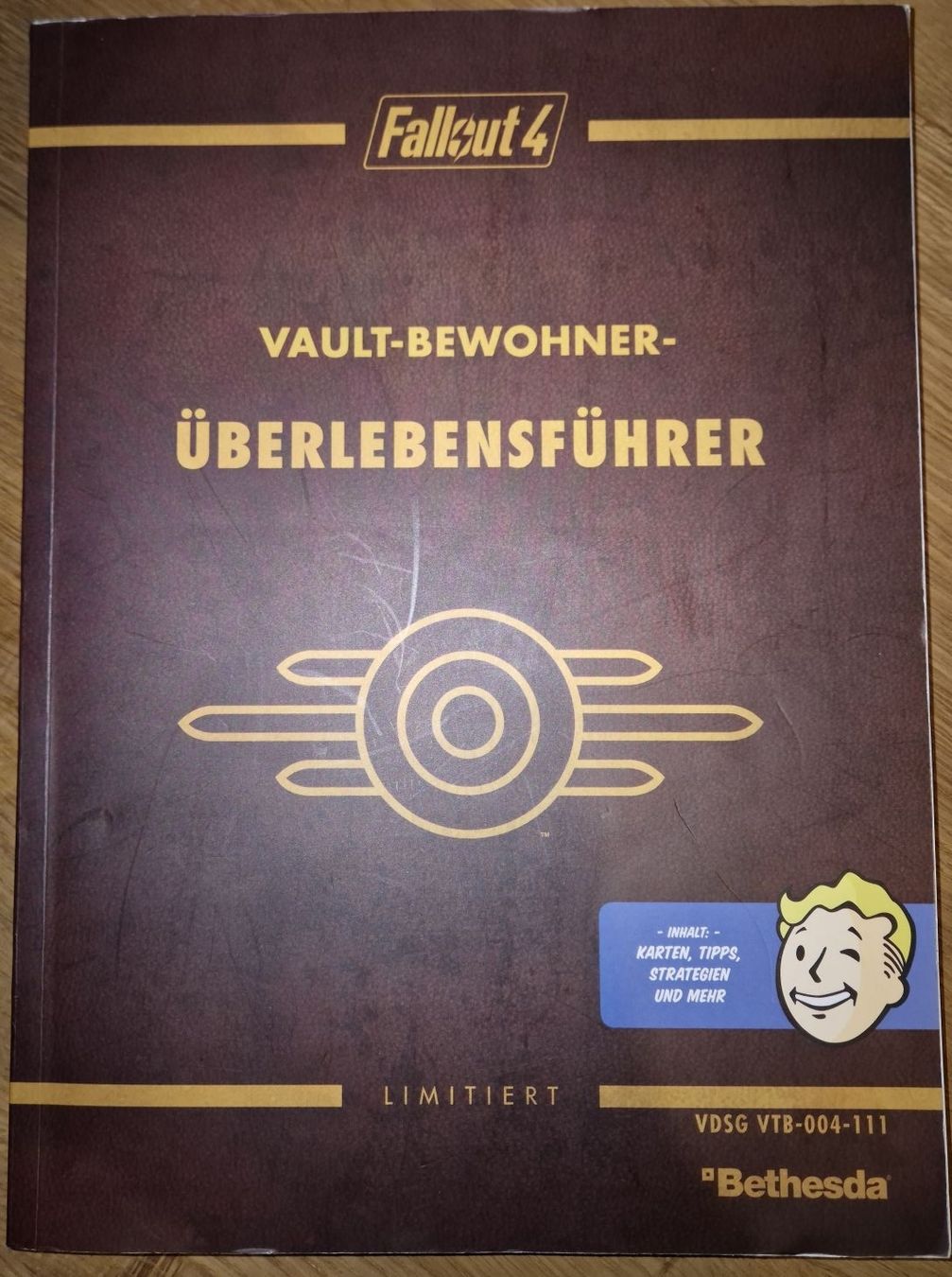 Giochi: Fallout 4 Vault-Bewohner Überlebensführer limitiert – Usato da Aarwangen venduto da fab_k5ck