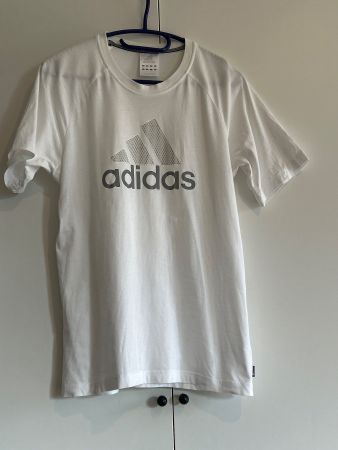 Adidas Herren T-Shirt weiss Gr. S