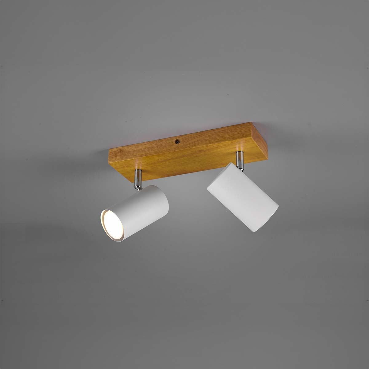 Lampade: Deckenleuchte, 2 Strahler, 26 cm x 9 cm – Nuovo (secondo la descrizione) da Kreuzlingen venduto da Smart-Light