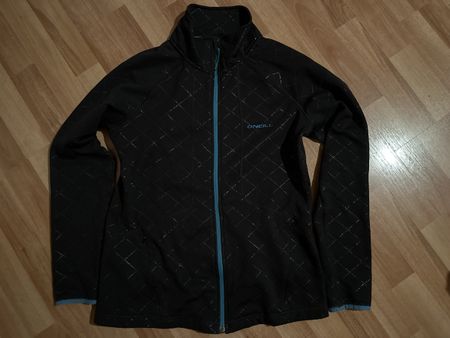O'Neill Fleecejacke schwarz türkis Grösse L