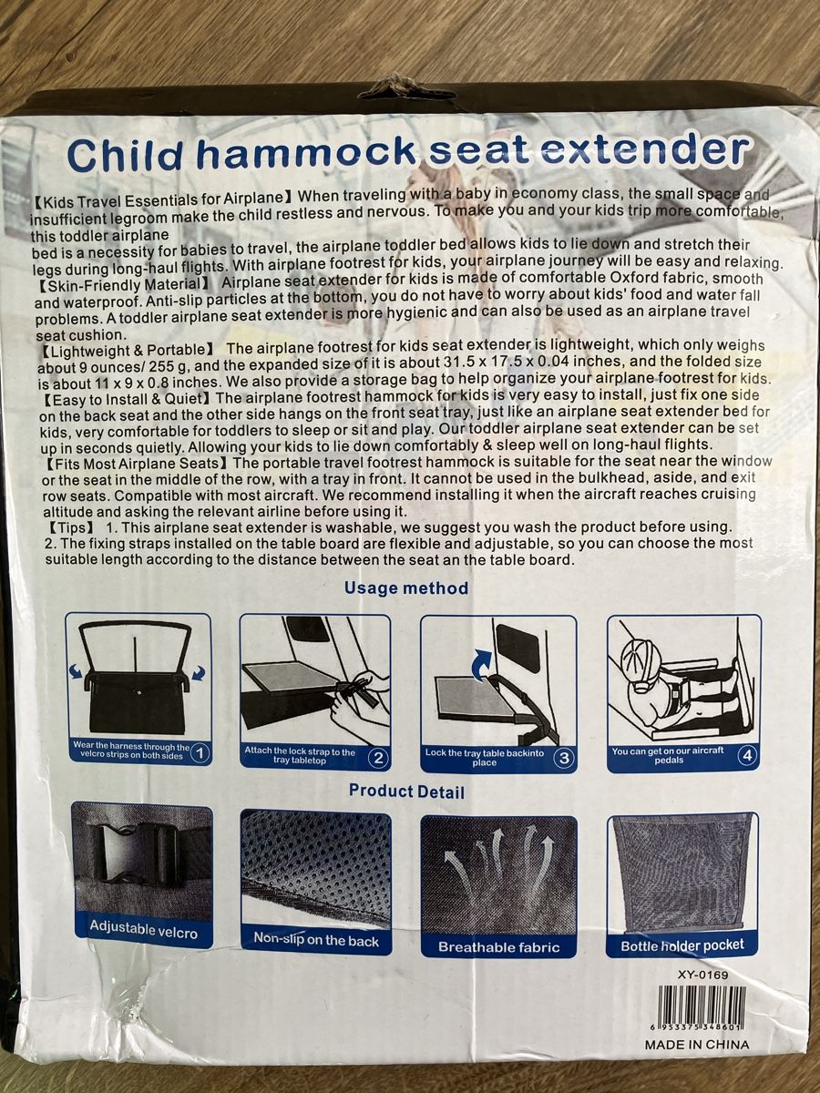 Seggiolini per auto: Travel Child Hammock & Seat Extender – Nuovo (secondo la descrizione) da Brugg AG venduto da Magna3 1