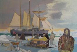 Schulwandbild "FRAM, Nansens Schiff"