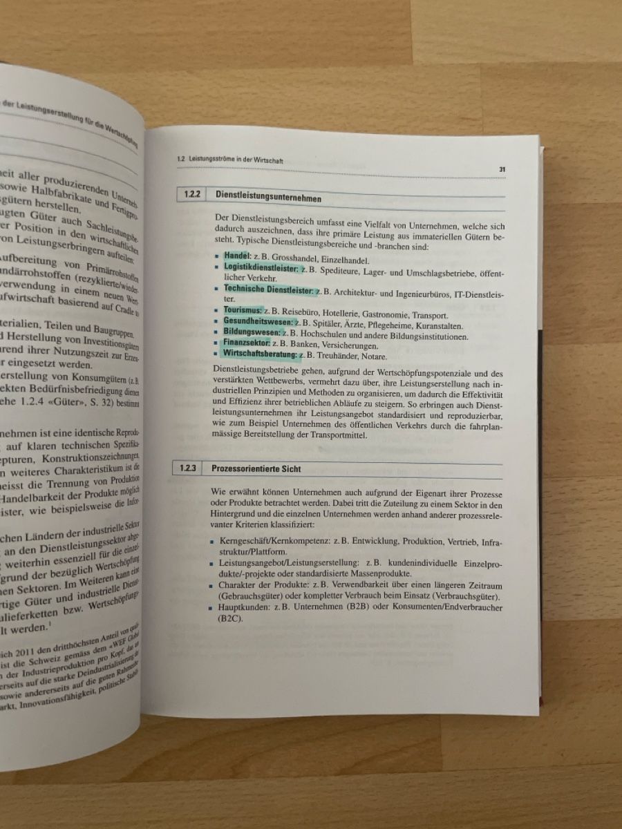 Livres: Prozess- und Operationsmanagement – D'occasion à Neuenkirch par leana_gloggner 2