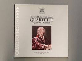 Georg Philipp Telemann - Quadro Hotteterre (LP 1981), RAR!