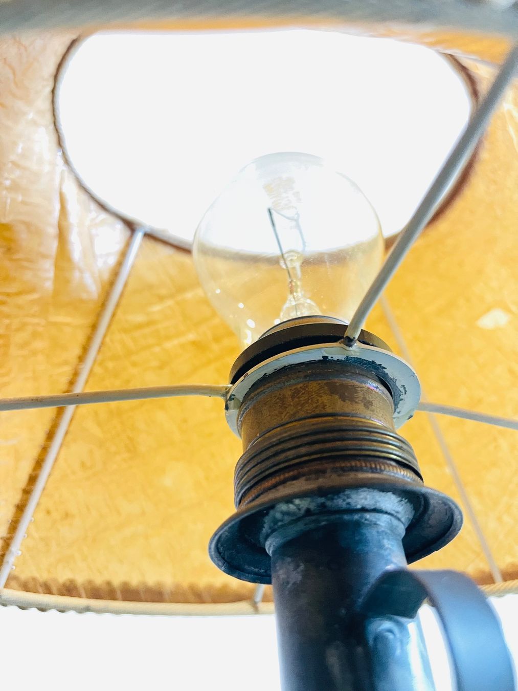 Lampade: Retro Nachttischlampe Vintage Messing – Usato da Olten venduto da ELHANDEL 9