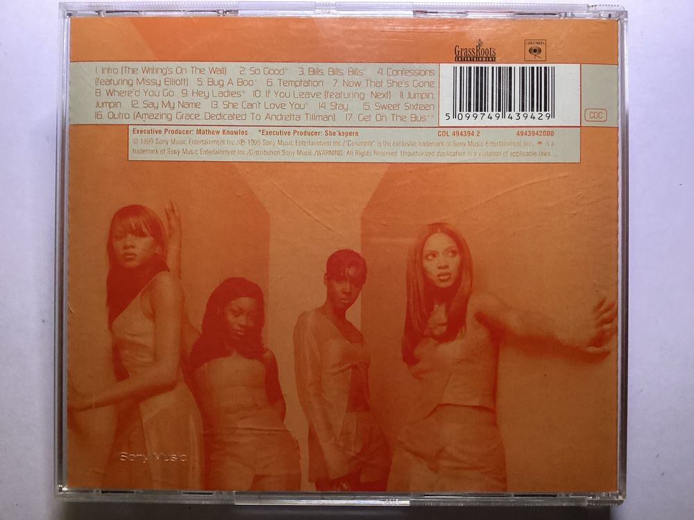CD Destiny's Child — The Writing's On The Wall 2
