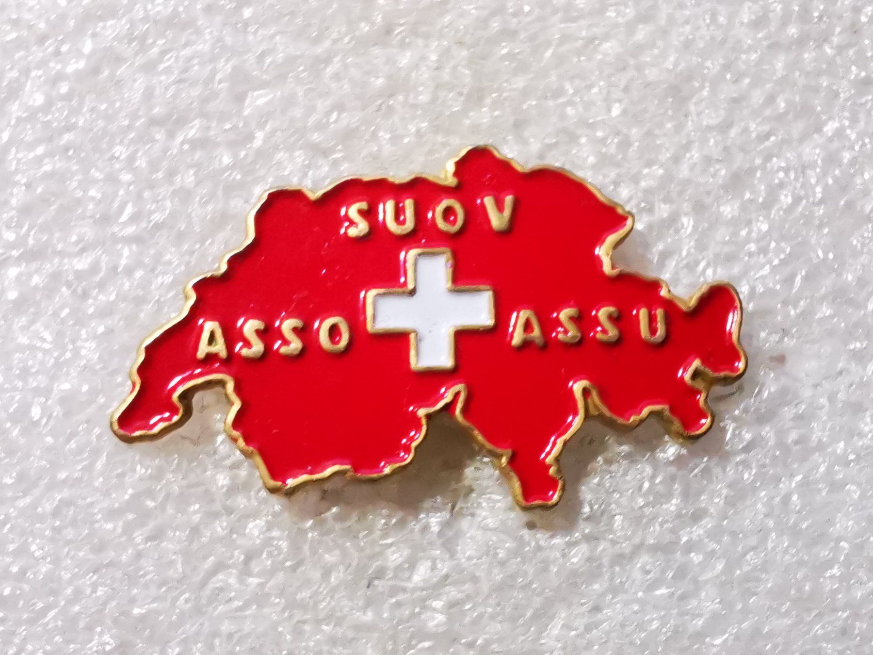 Placchette & Badge: Ansteckpin 54: SUOV – Usato da Oppligen venduto da Pin-Fall-Shop