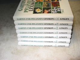 7 Bücher Garten und Pflanzen Lexikon. Band 1-7 neuwertig