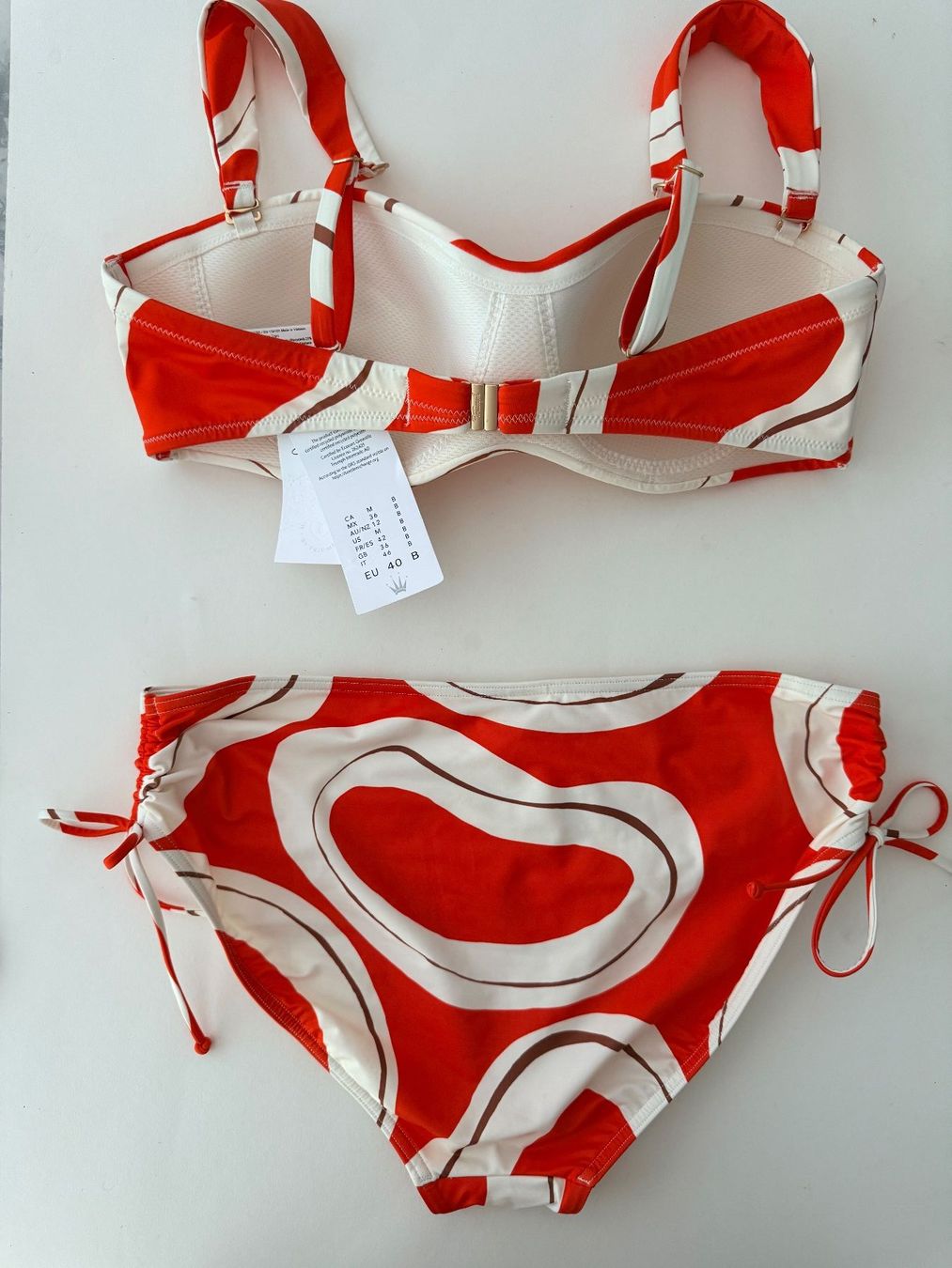 Triumph Badekleider & Bikinis: TRIUMPH, Bikini SUMMER ALLURE, Grösse 40B/40, Weiss/Orange – Neu und originalverpackt aus Rudolfstetten von gst_g7xl 5