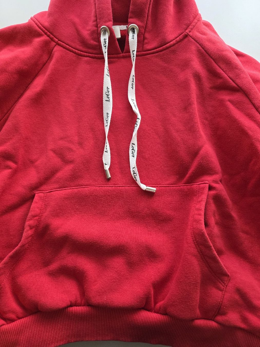 Pulls & Sweat-shirts: Kapuzenpullover LeGer rot - Gr  34 – D'occasion à Dagmersellen par buc_786y 2
