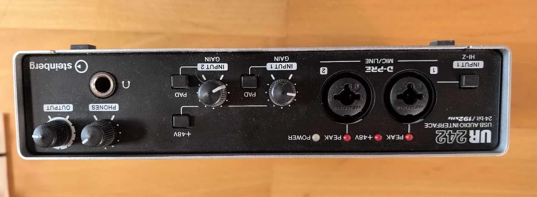 Steinberg Registratori: Steinberg UR242 Audiointerface – Usato da Hausen am Albis venduto da MatthiasCamenisch
